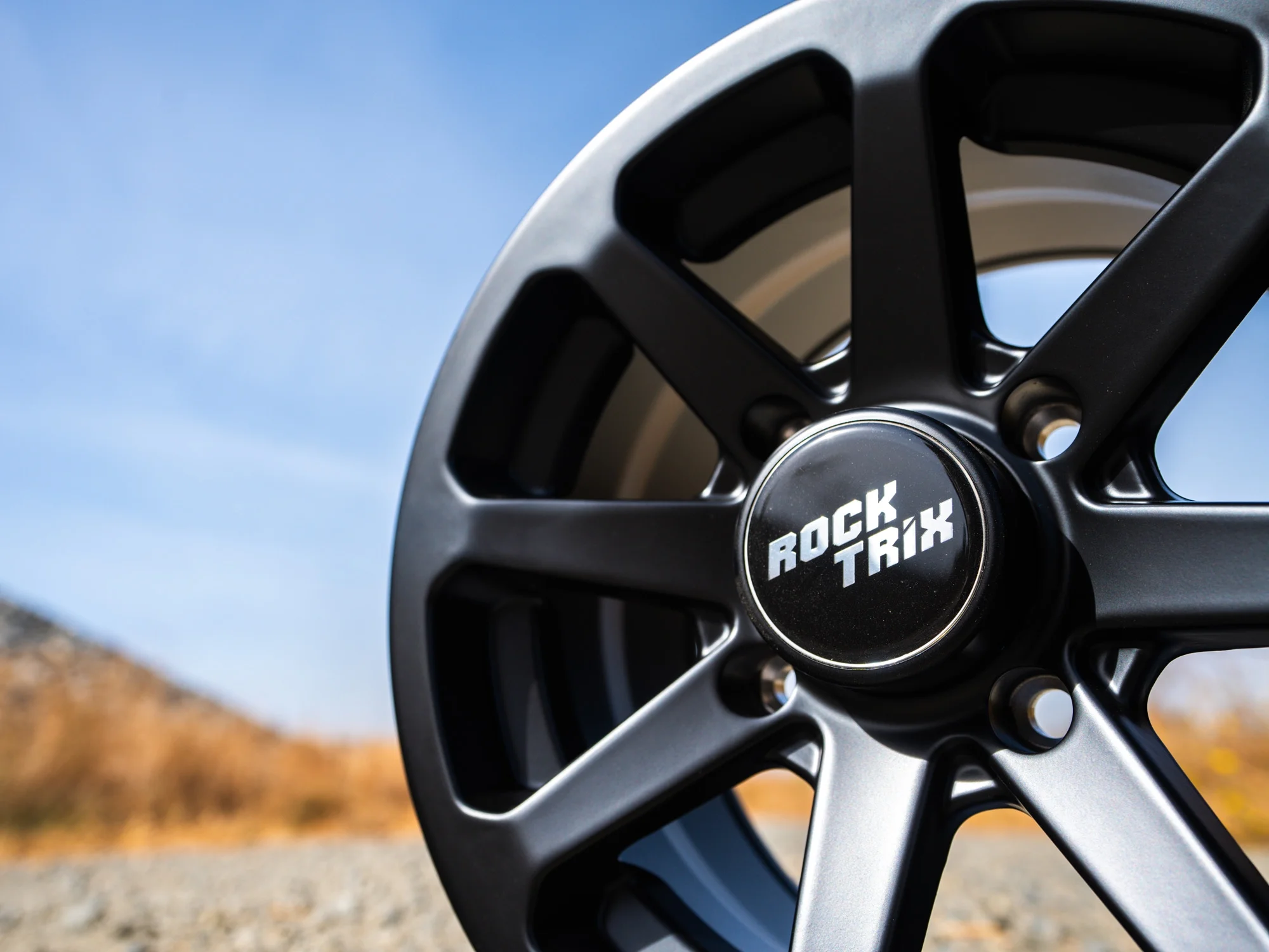 RT102 4pc 14in ATV Wheels 4x110 Rims 14x7, 5+2 Offset, Includes 10x1.25 Lug Nuts Compatible with IRS Honda Kawasaki Yamaha Rubicon Rincon Brute Force Kodiak Grizzly Rhino 4/110 (Set of 4)(Black/14x7) - Image 5