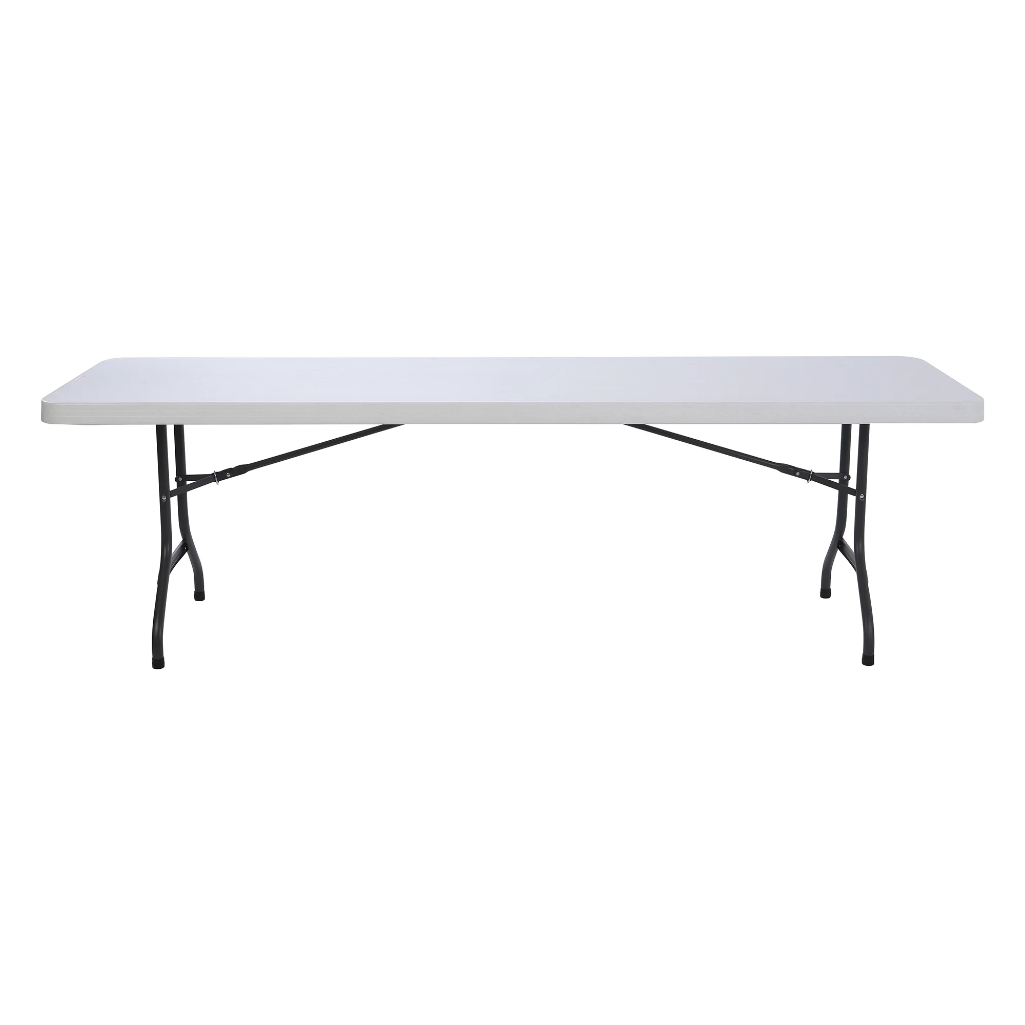 Lifetime 8 - Foot Commercial Grade Folding Table, White Granite (22980)