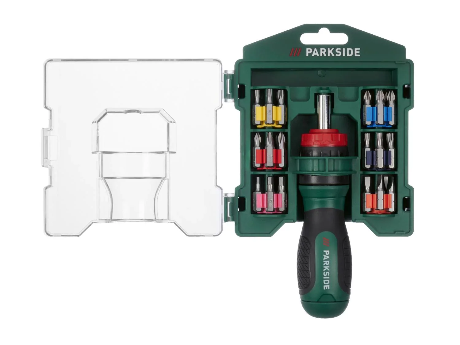 PARKSIDE Set de tournevis  cliquet, 31 pices