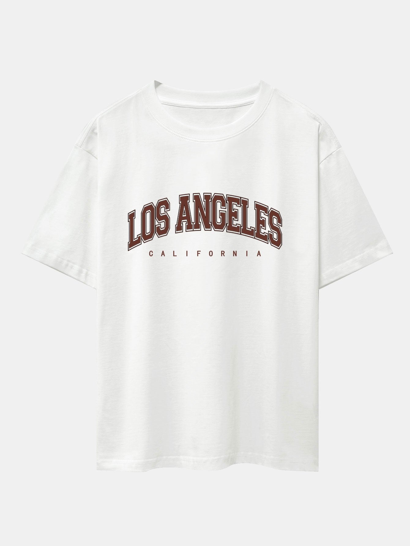 T-shirt oversize épais imprimé Los Angeles