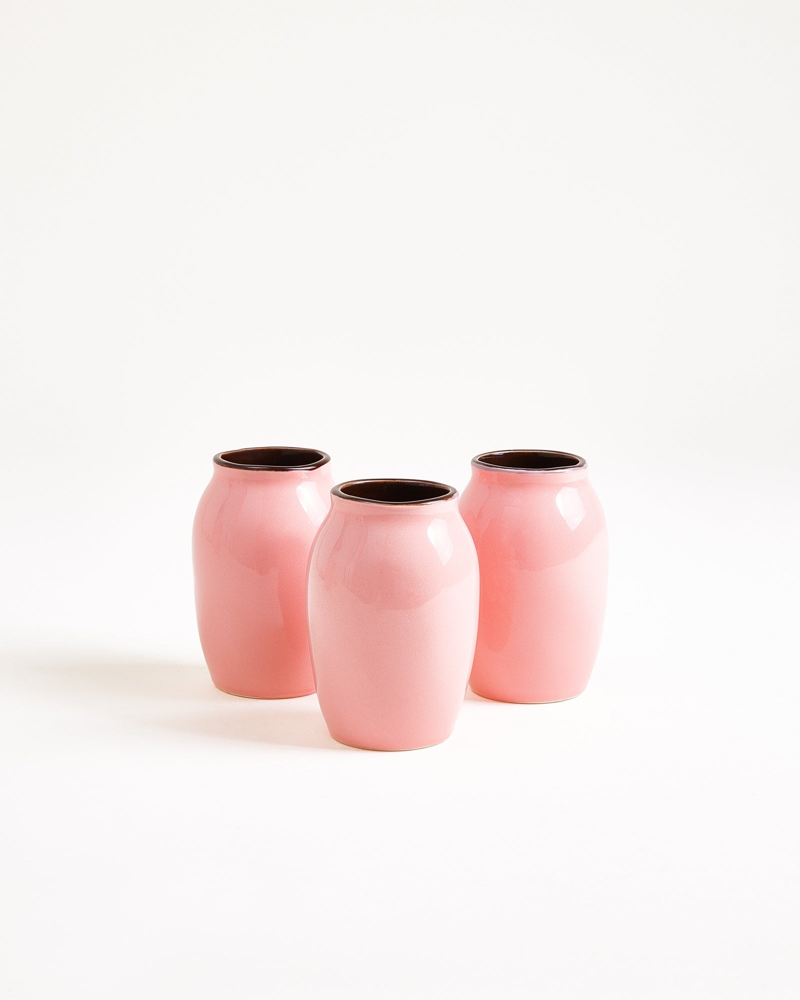 SOMBRA - VASE S PINK BROWN