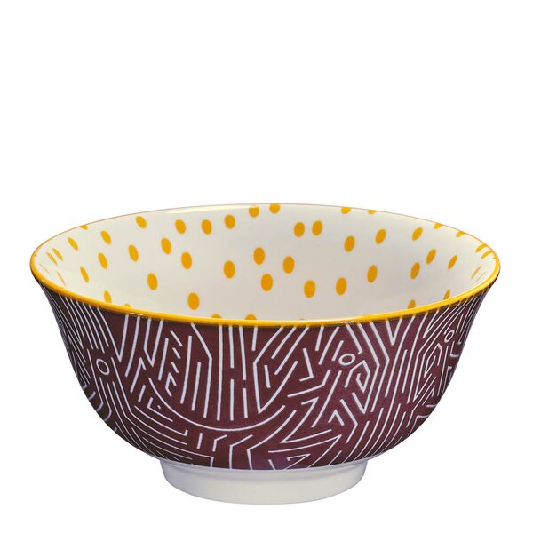 AMICI skål 50 cl 15,5 cm linjer
