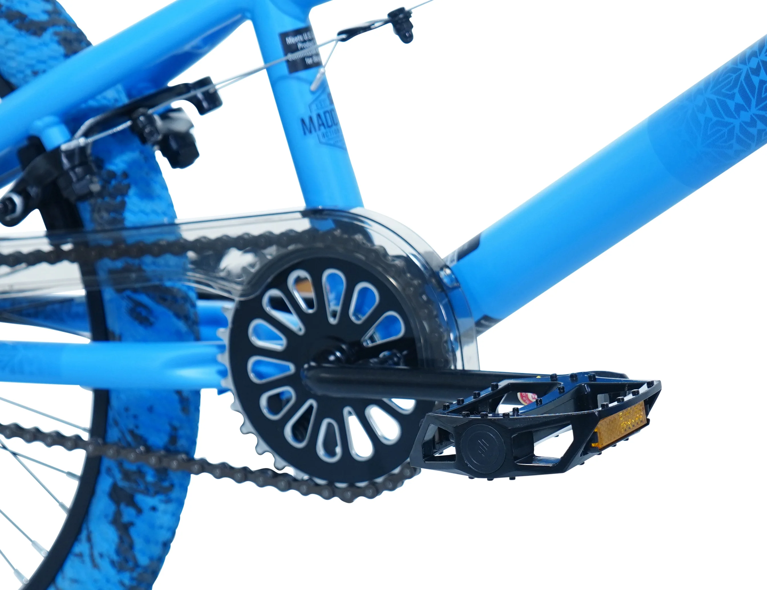 20" Maddgear Child Bicycle, 20" Wheels, Kids Ages 7 13 Years, Blue Image 8
