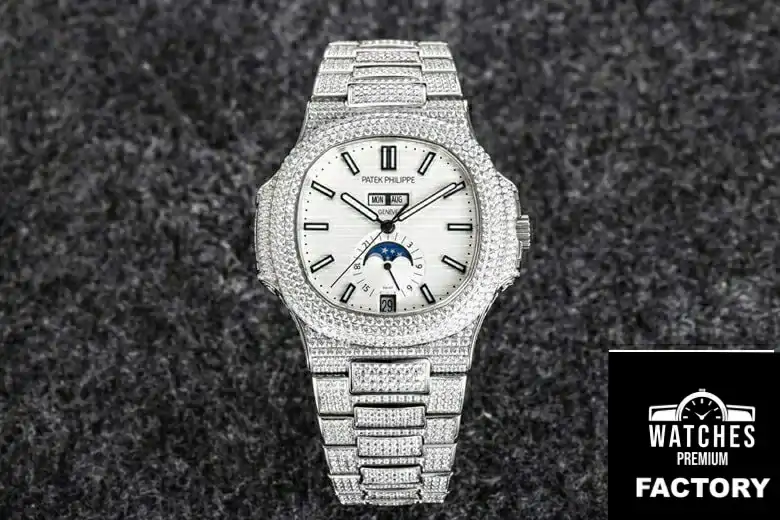 Patek Philippe Nautilus 5726 R8 Factory Diamond Case