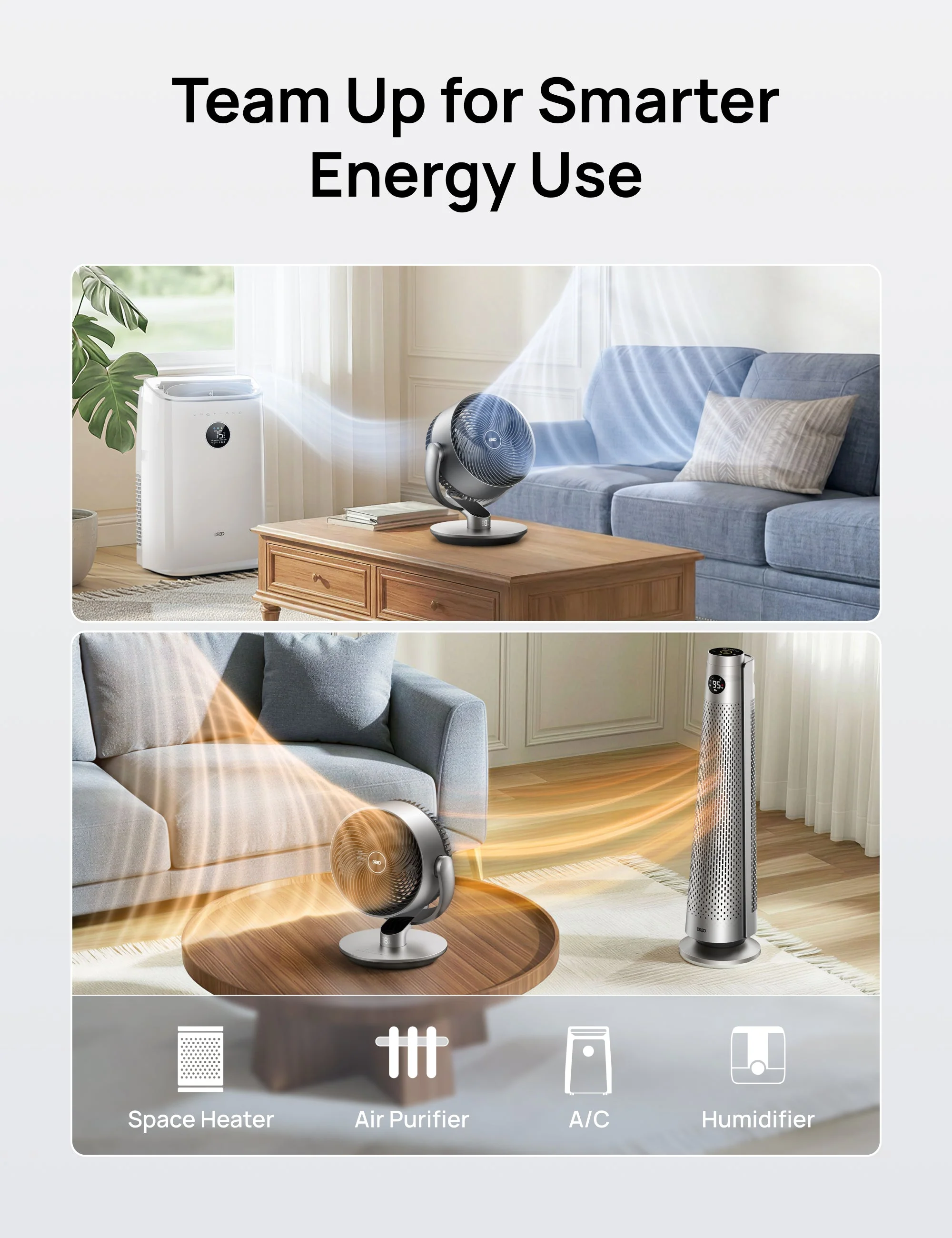 TurboPoly Table Fan 714S