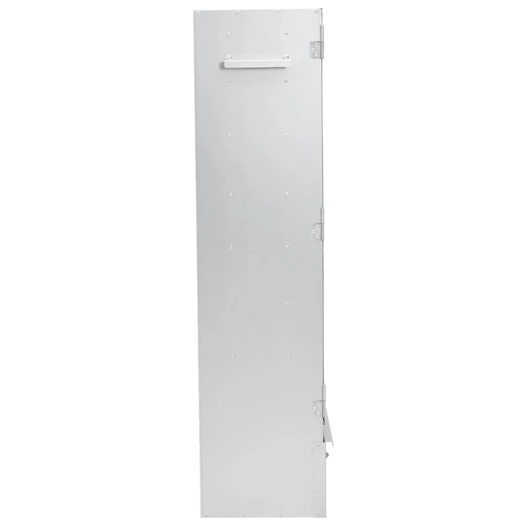 BBQ Oven Smoker with Wood Chips 17.5"x11.4"x43.3" Galvanized Steel - Image 6