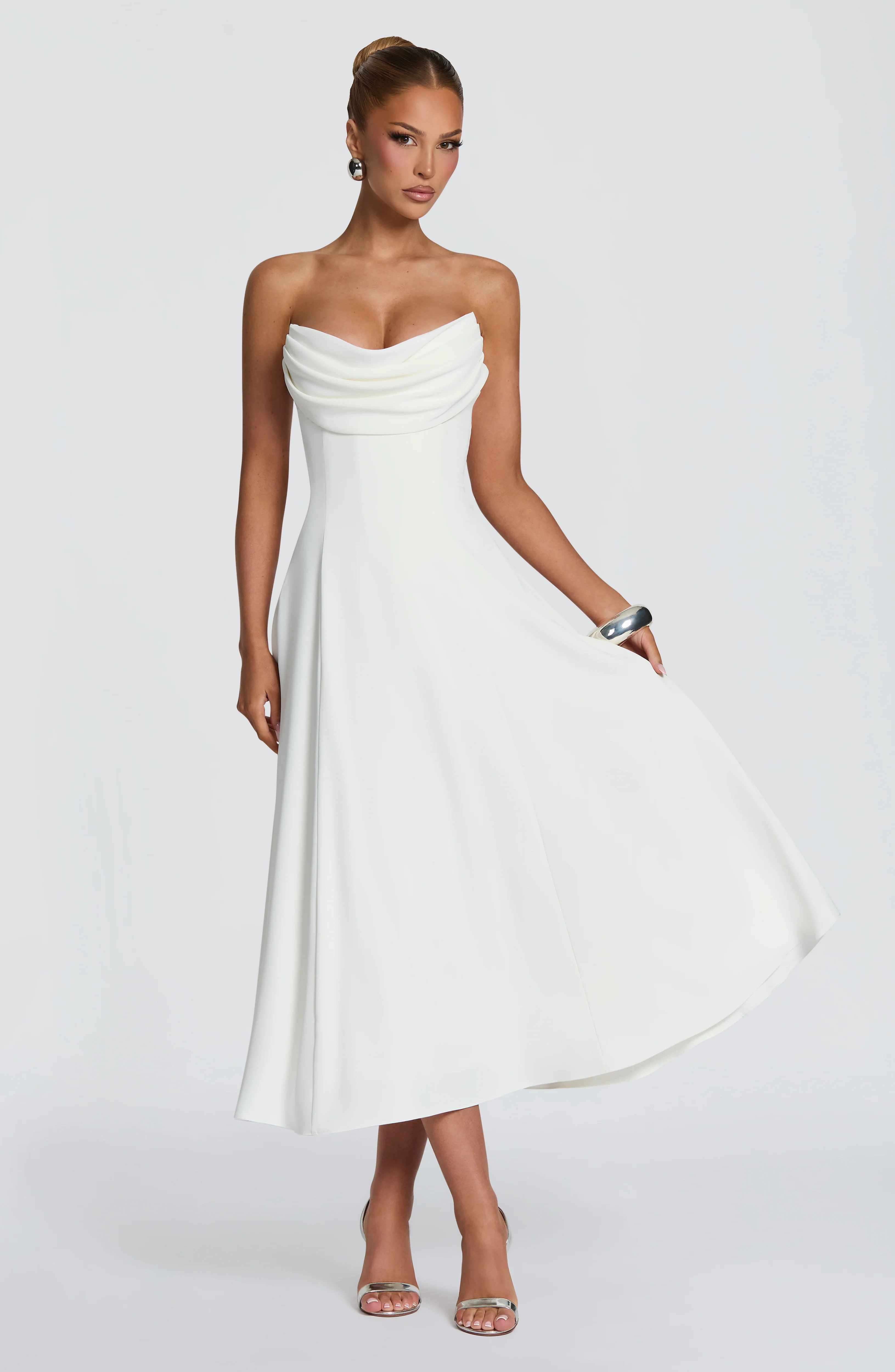 Marlowe Midi Dress - Ivory