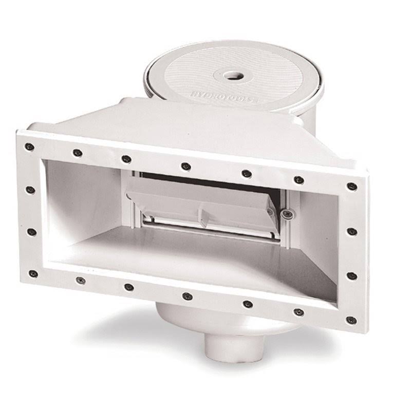 Hydrotools Wbits036 Wide Mouth Thru-Wall Above Ground Pool Skimmer - ABS