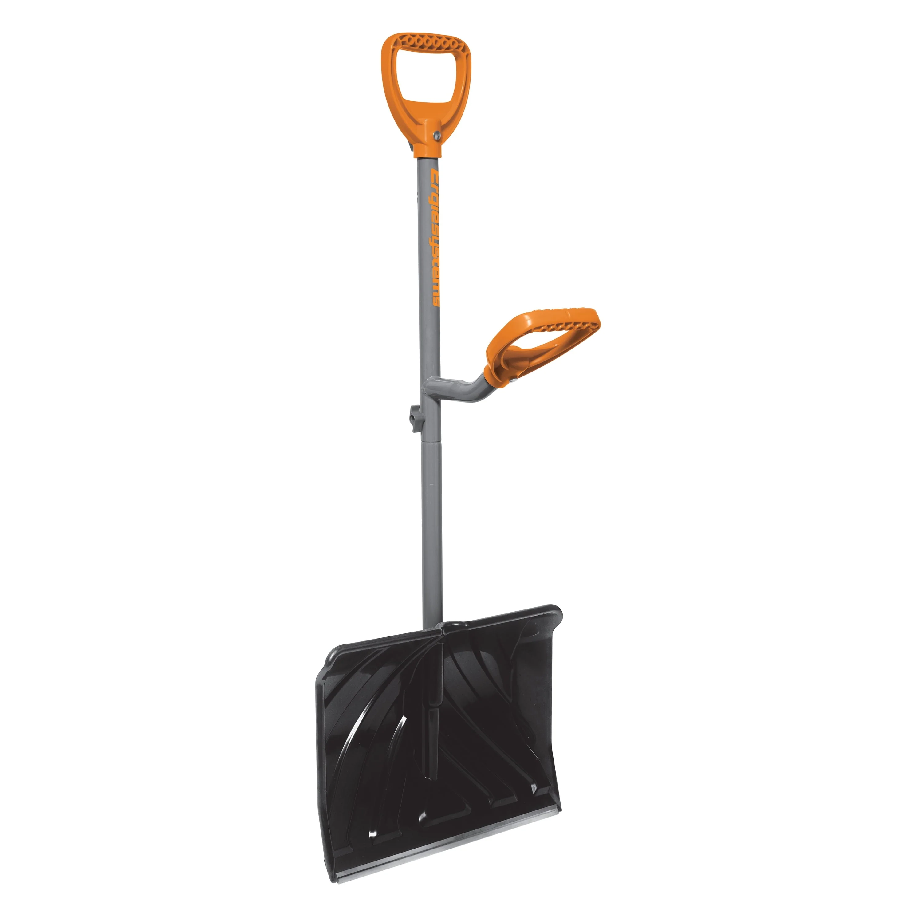 Ergie Systems 18" Impact Resistant Snow Shovel, 34 5" Steel Shaft Image 7