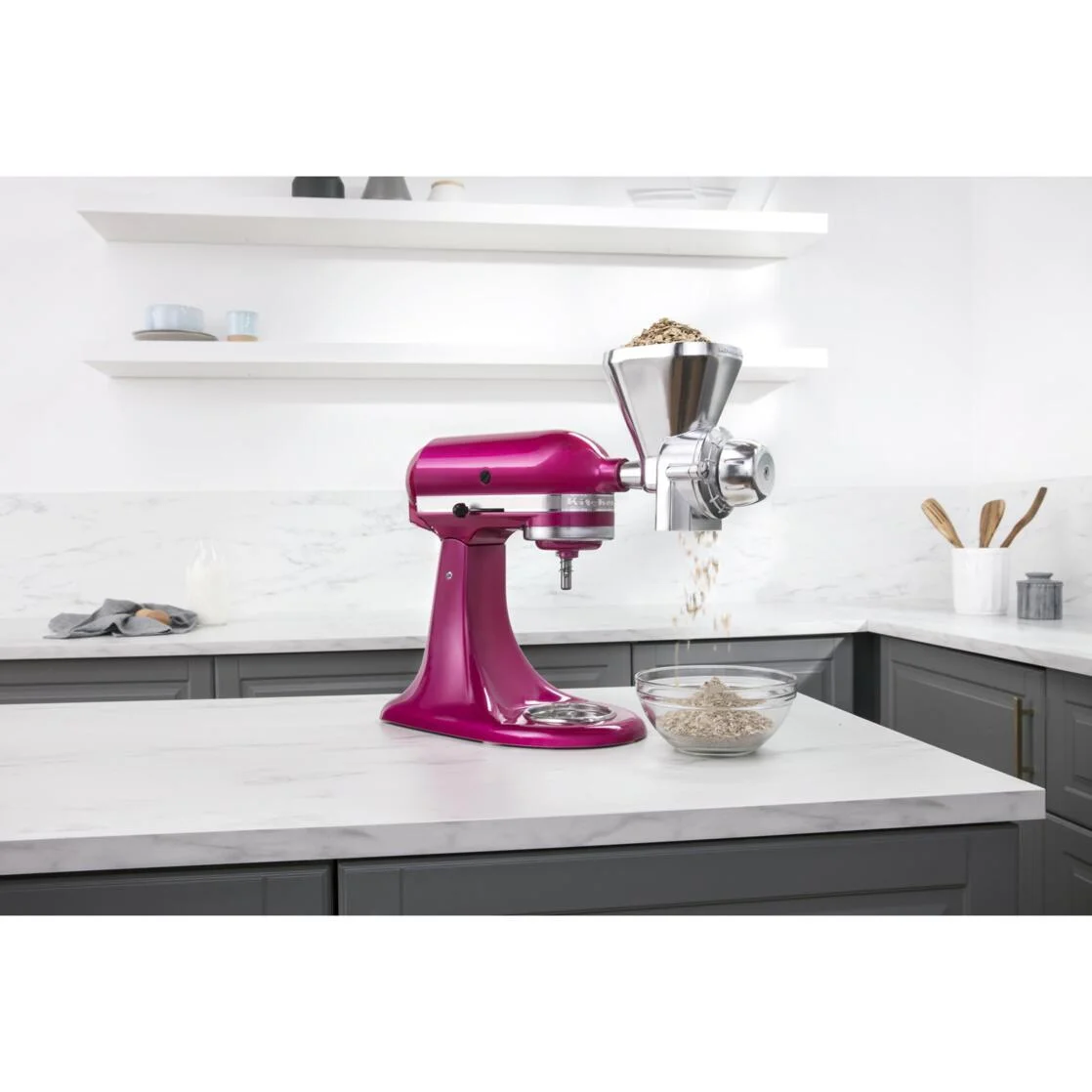 Kitchenaid Grain Mill Attachment, Metal, KGM