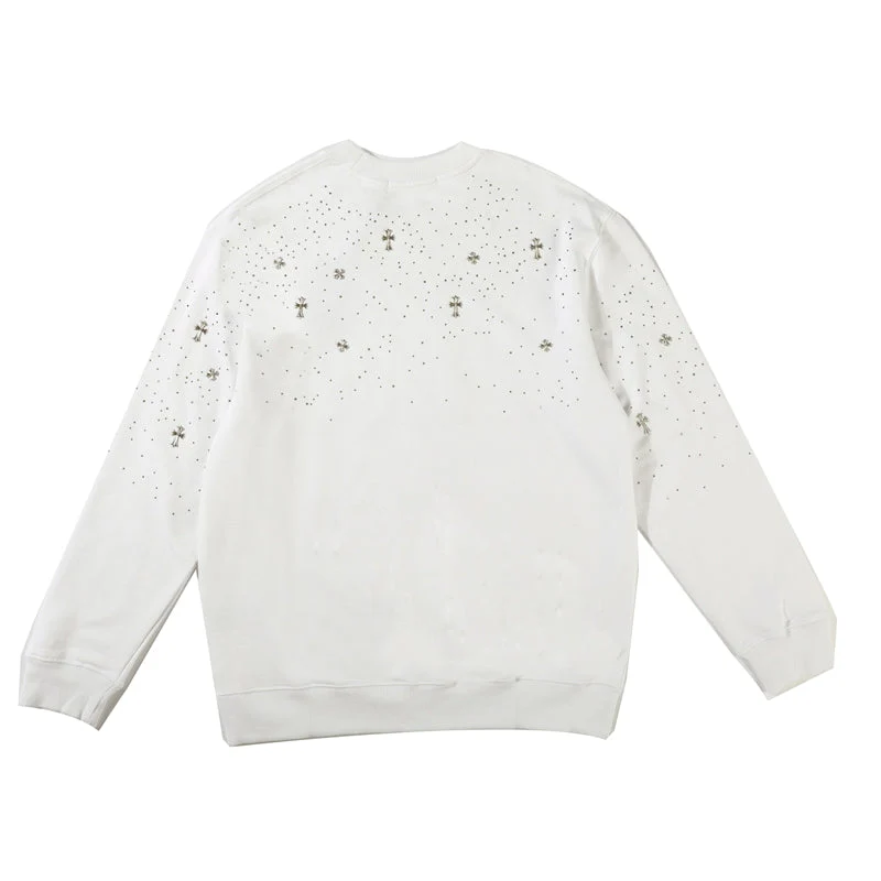 Chrome Hearts Men's Long-Sleeve T-shirt Sweatshirt