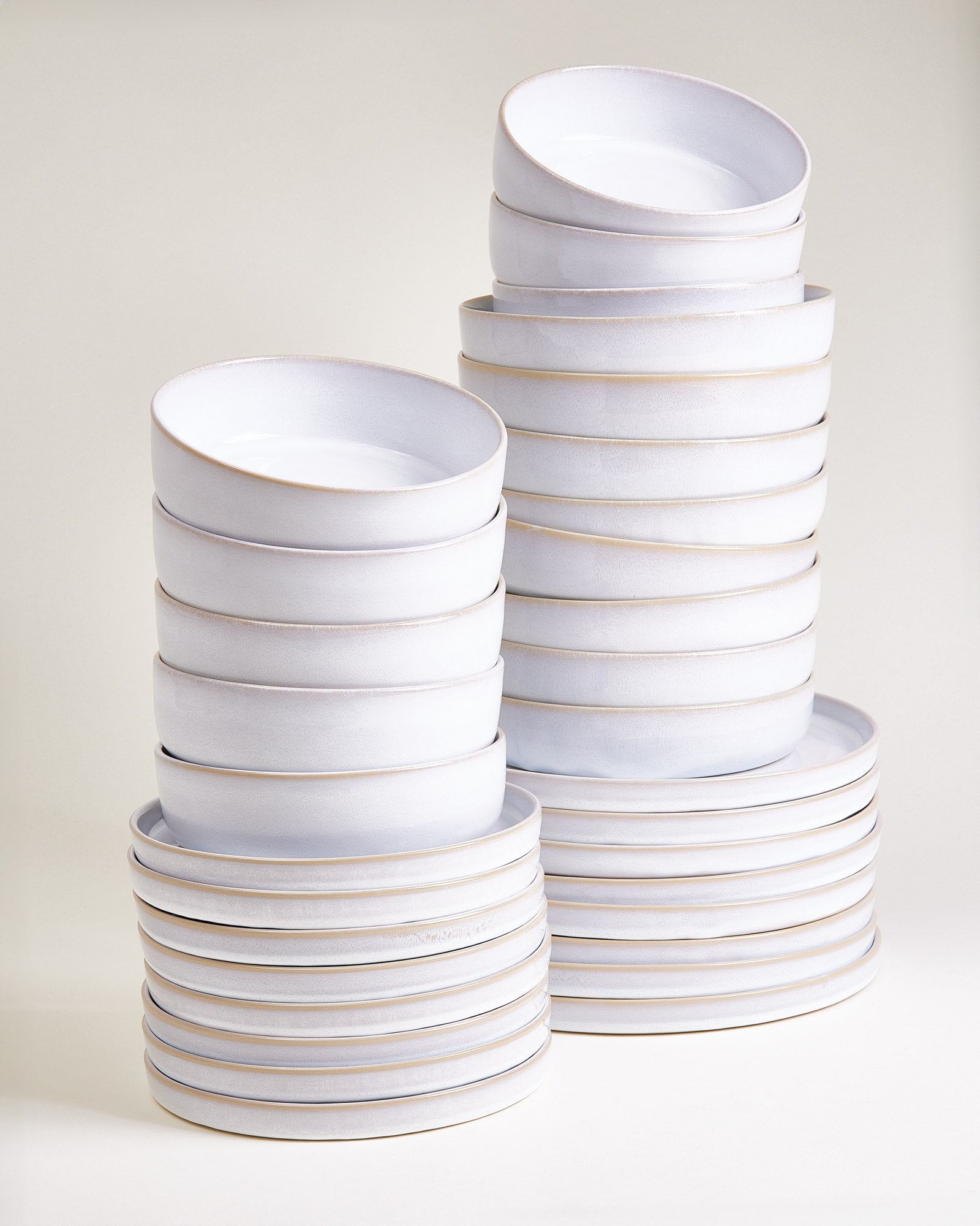 CORDOAMA - TABLEWARE SET MODERN WHITE 32 PIECES