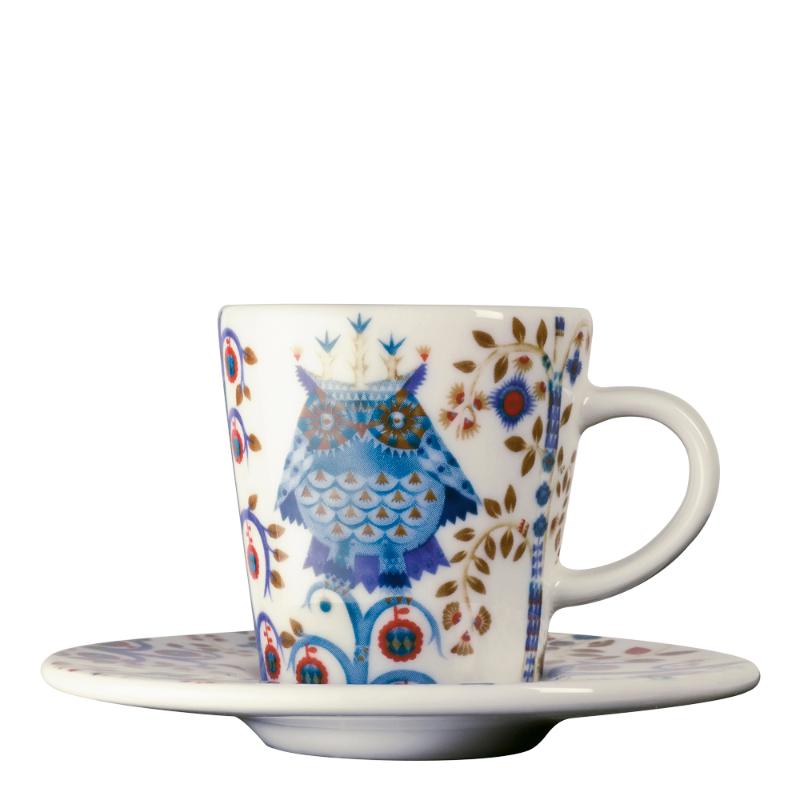 Taika espressokopp 10 cl hvit