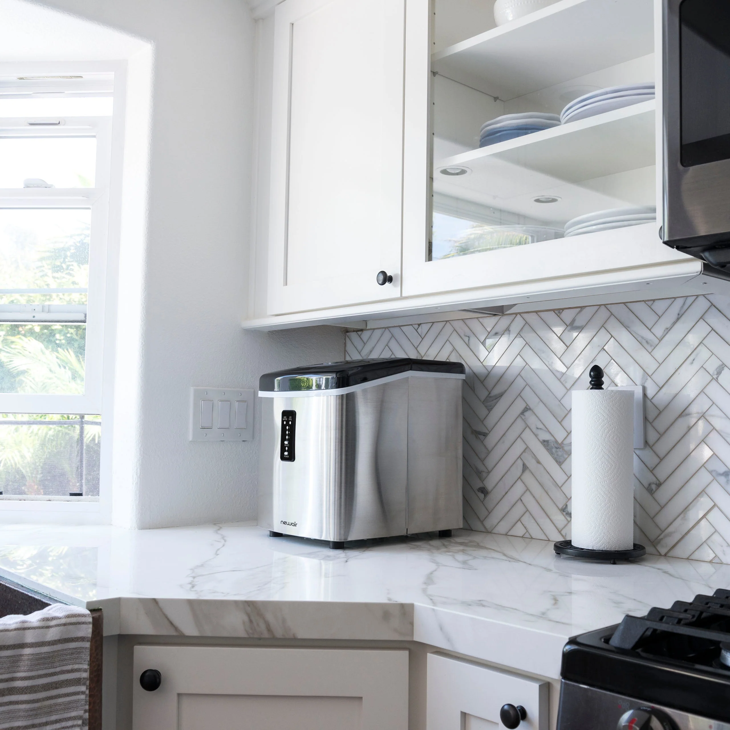 Newair Countertop Ice Maker, Bullet Ice