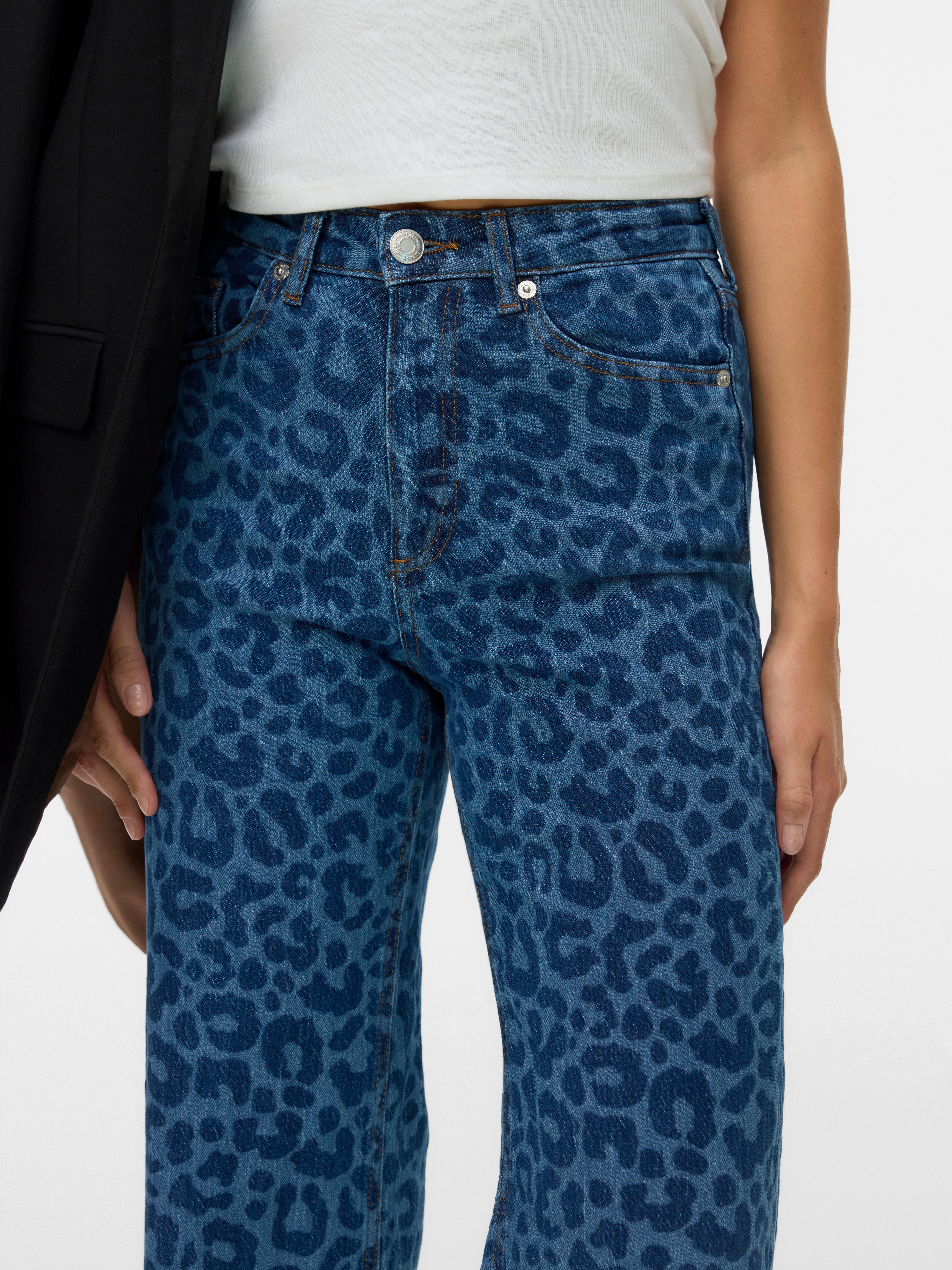 VERO MODA® VMTESSA High rise Wide Fit - Cropped Jeans