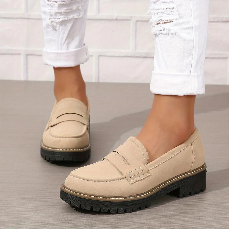 Bethan – Mocassins pour femmes – élégant avec semelle épaisse