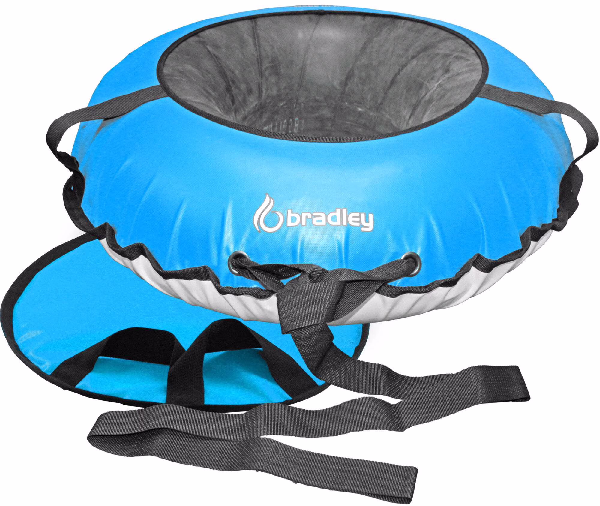Snow Tubes: 50-Inch Heavy Duty Inflatable Sledding Tubes with Padded Saucer Sled Elevate Your Snow Fun! Best Sledding Adventure Tubes for Adults(Green (Deluxe Set)) - Image 3