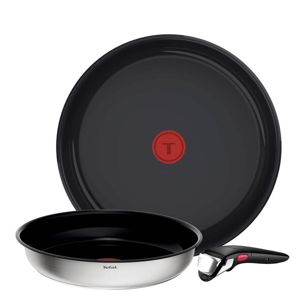 Ingenio Emotion stekepannesett 3 deler brushed ceramic
