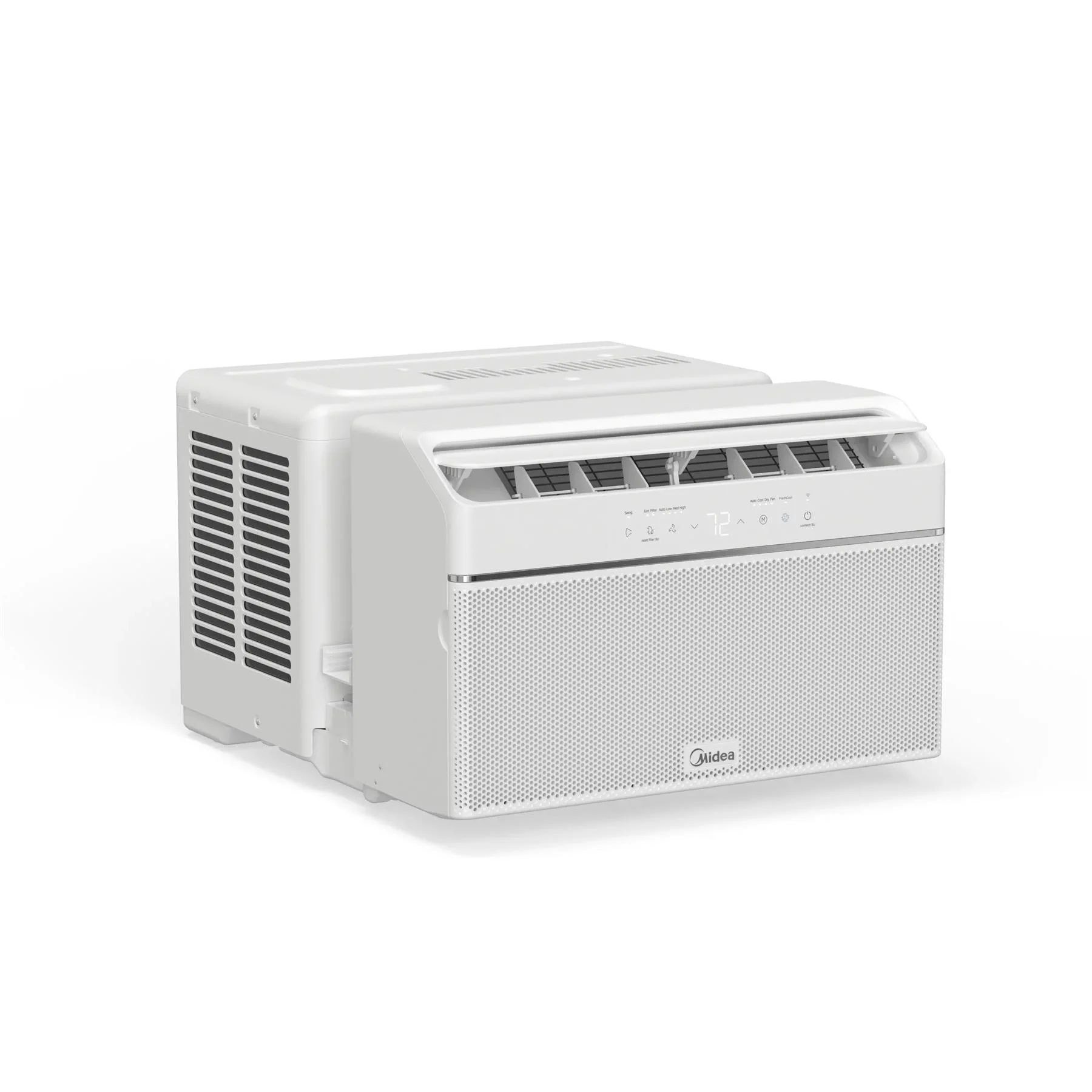 Restored MAW12U1QWT 12,000 BTU DOE U-Shaped Smart Window Air Conditioner 350 sq. ft White Color (Refurbished) - Image 3