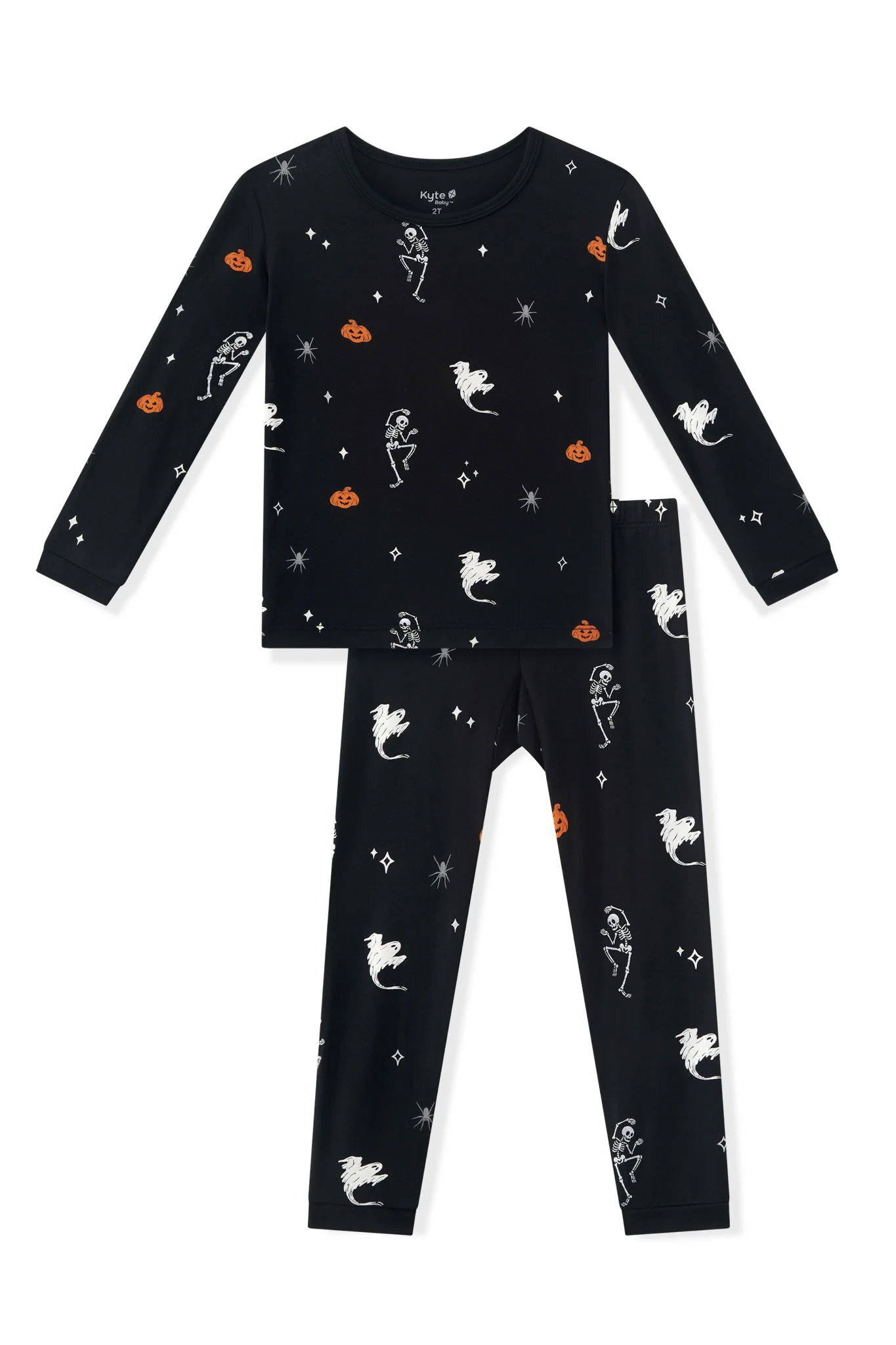 Long Sleeve Pajamas in Halloween Friends