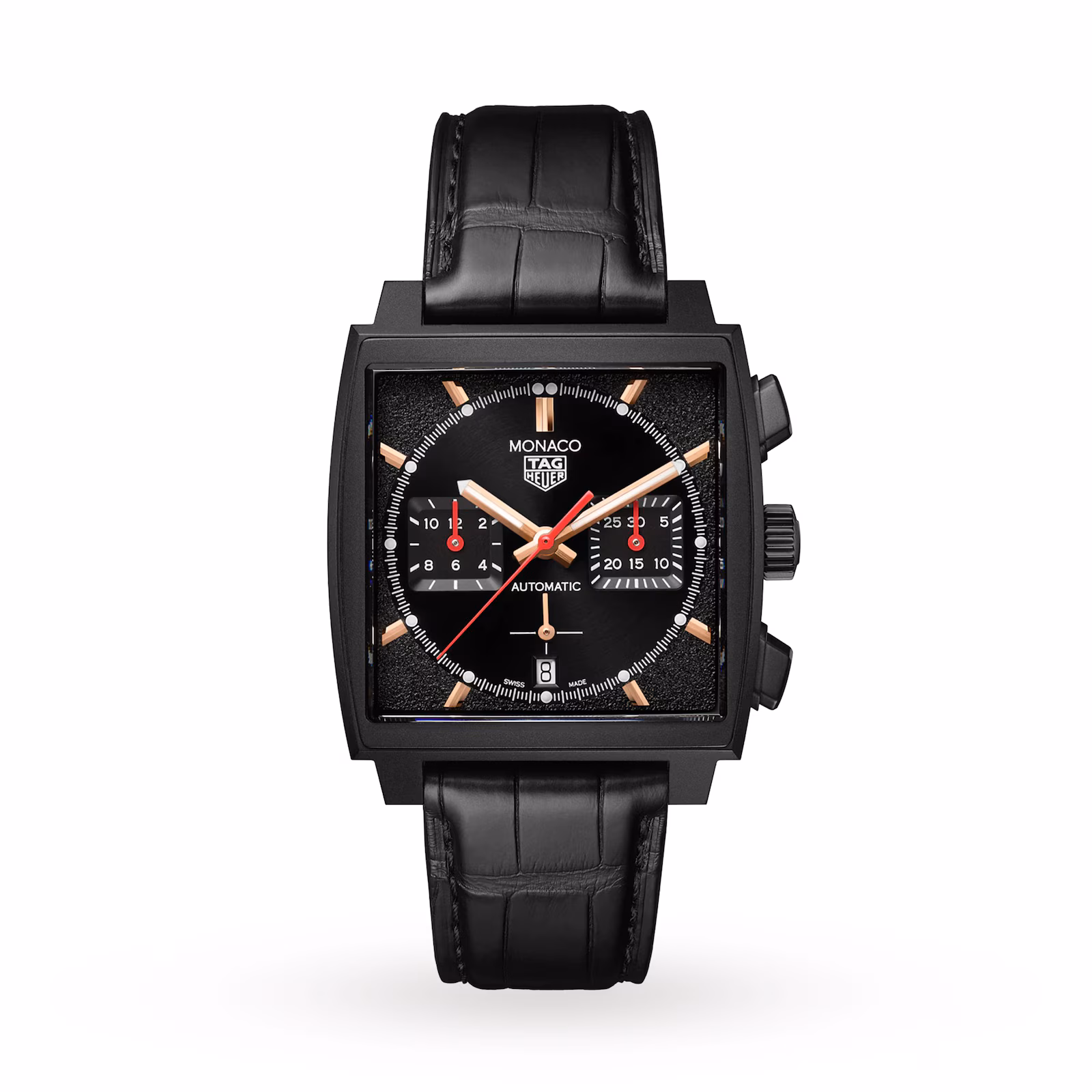 【Super Clone】TAG Heuer Monaco Dark Lord 39mm Mens Watch CBL2180.FC6497