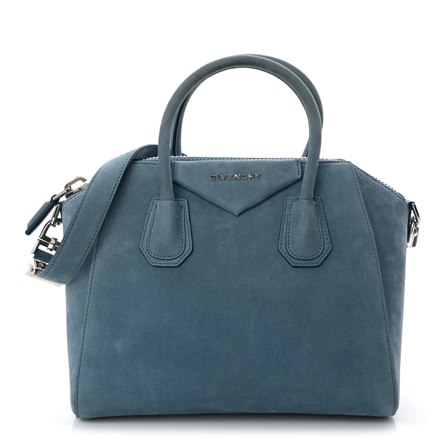 Nubuck Small Antigona Medium Blue
