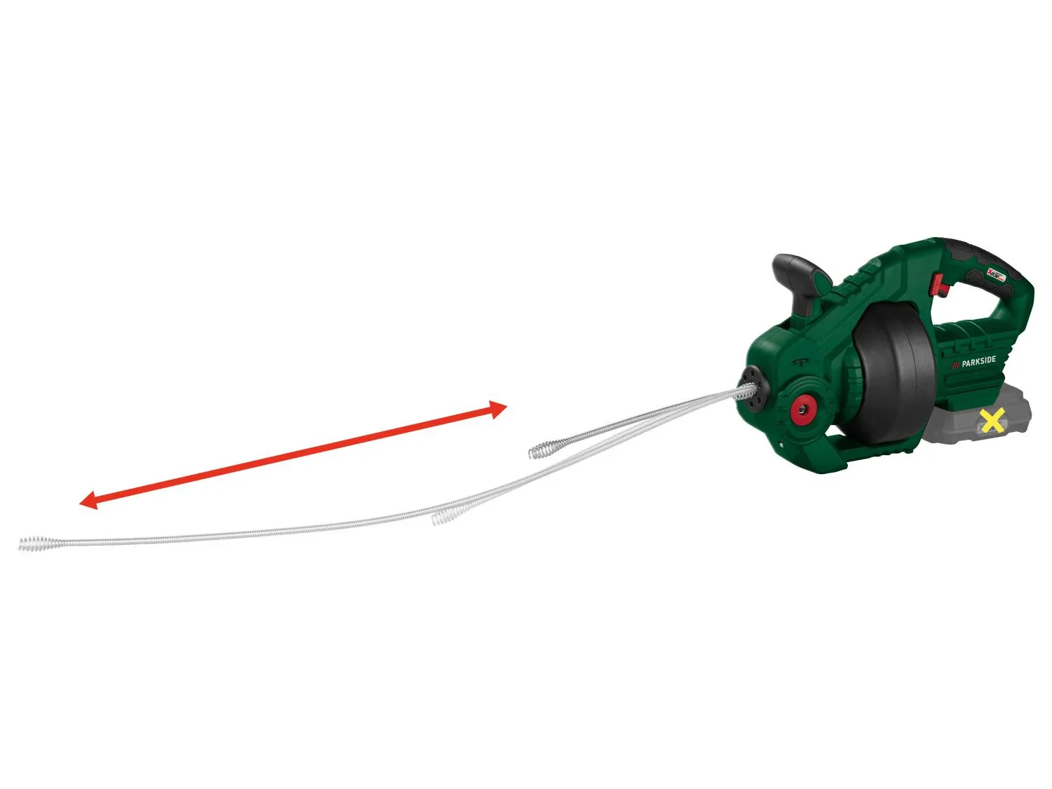 PARKSIDE Nettoyeur de canalisation sans fil PARRW 20-Li A1, 20 V