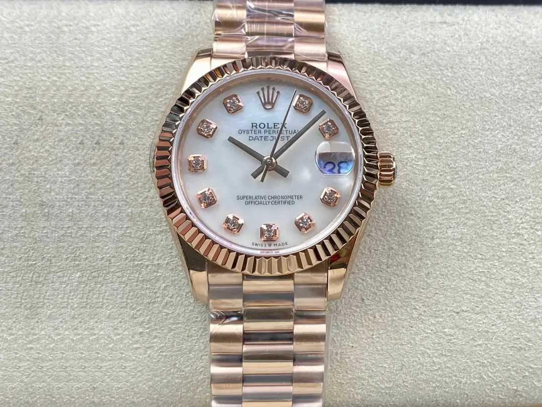 Rolex Datejust M278275-0009 31MM EW Factory White Diamond Dial
