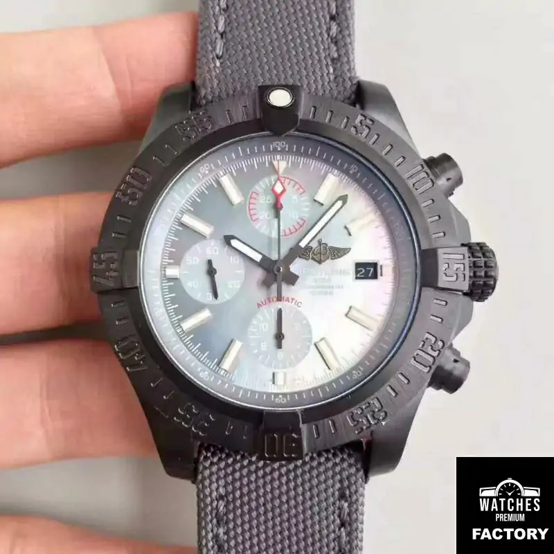 Breitling Avenger II USA Military Limited Edition M13371BU GF Factory Mother Of Pearl Dial