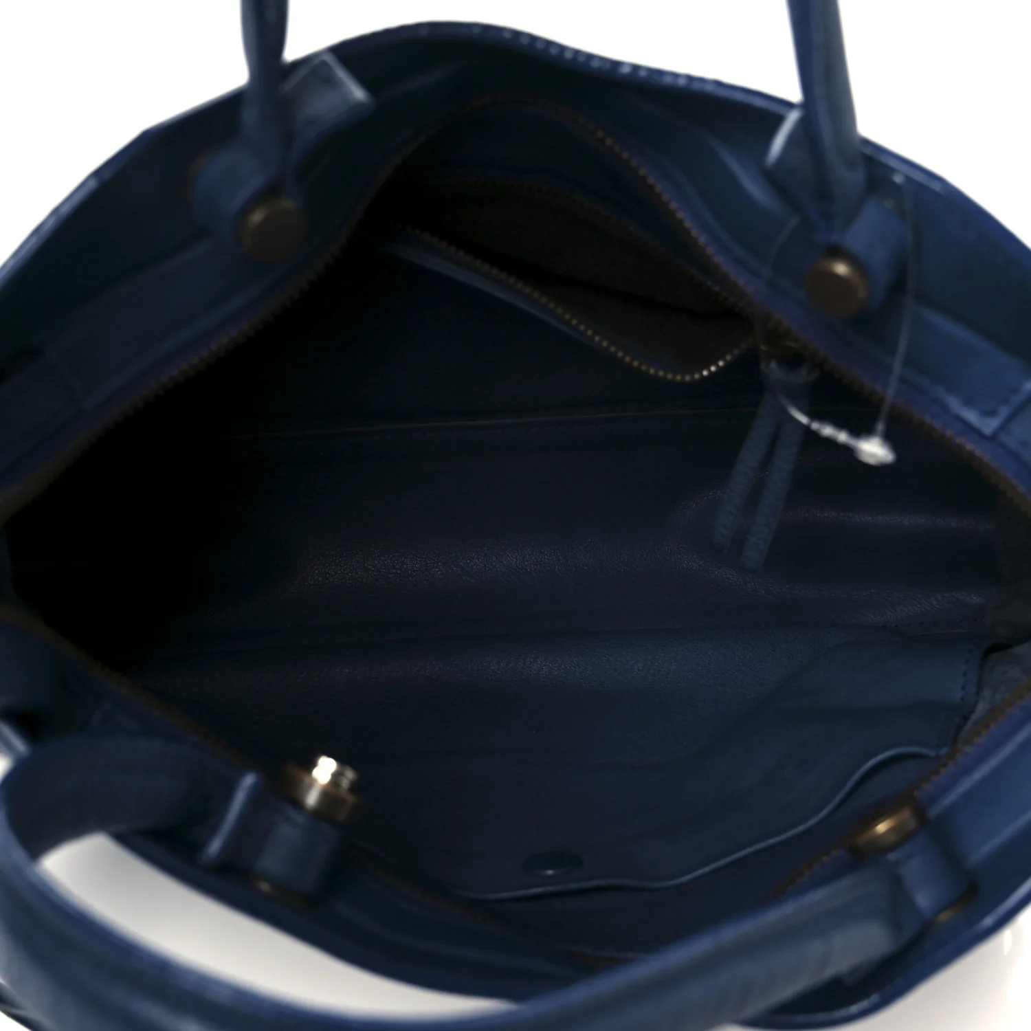Veau Soyeux Perforated Blackout Hardware S City Bleu Marine
