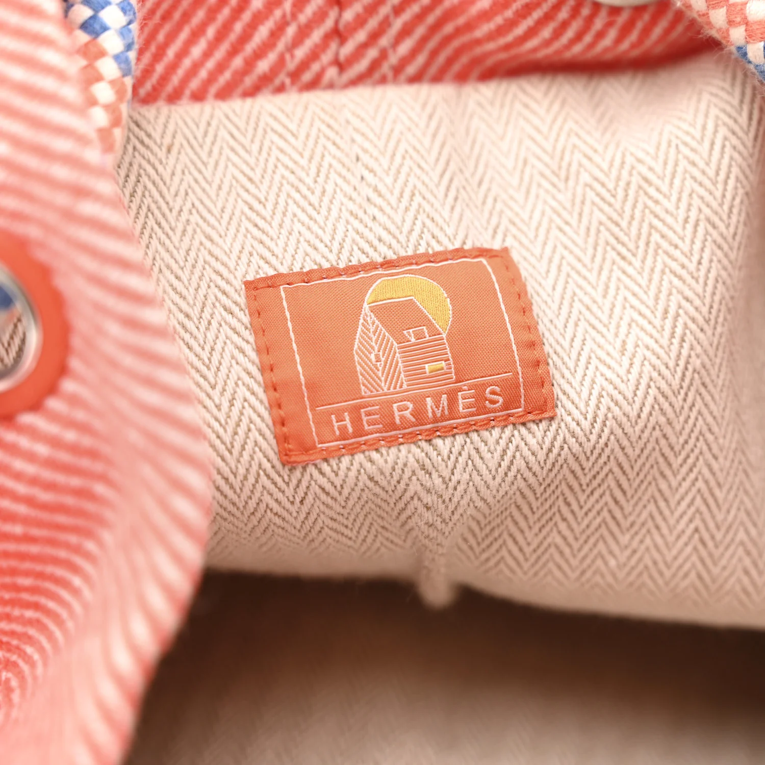 Les Cabanes Duffle Bag Orange Feu