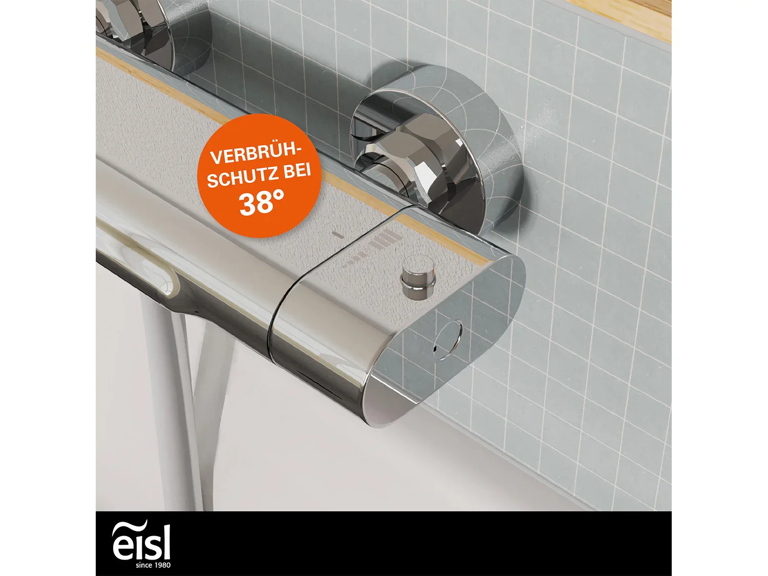 Eisl Mitigeur de salle de bain CARNEO, avec thermostat