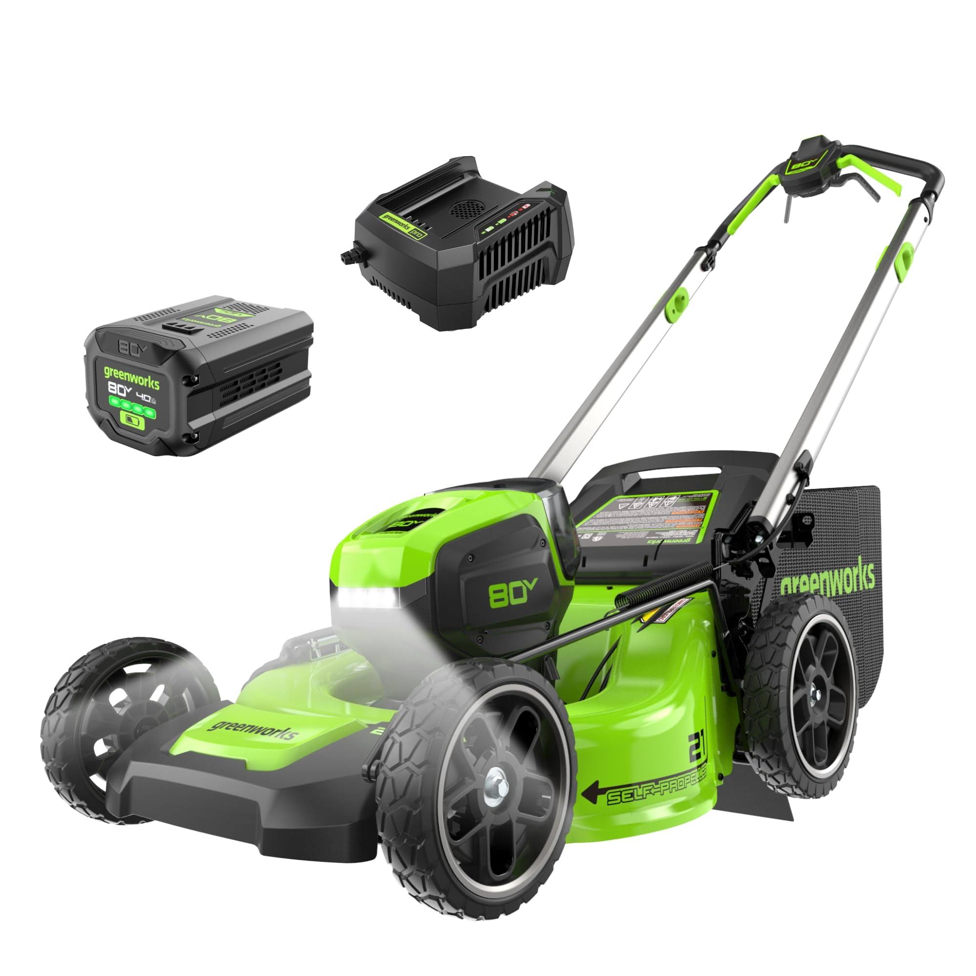 80V Self-Propelled Mower (21