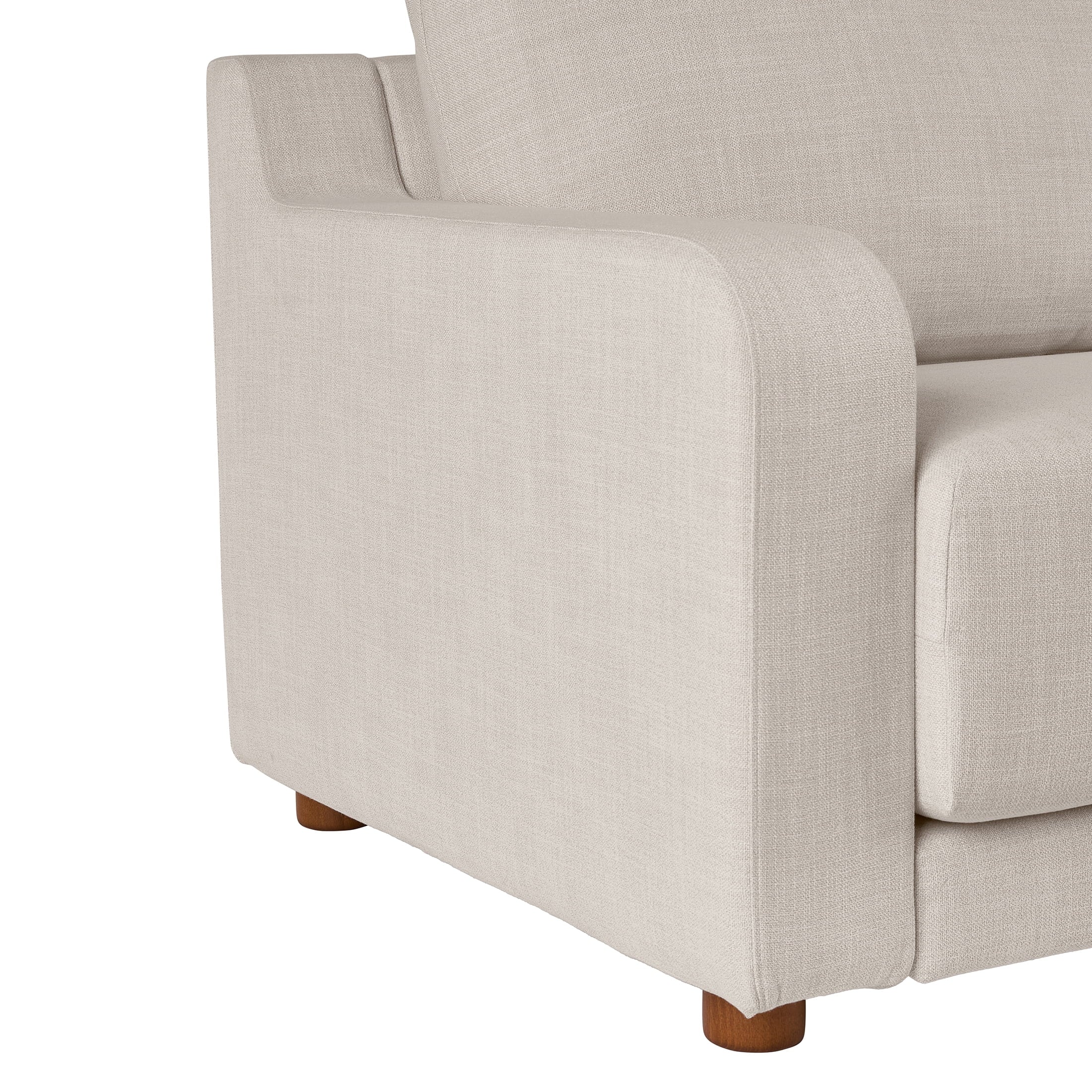 Better Homes & Gardens Owen 85.04 Slope Arm Sofa, Effie Linen