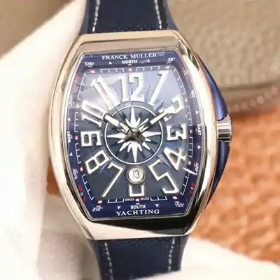 Franck Muller MEN’S Collection V45 SC DT AC BL Yachting ZF Factory Blue Dial