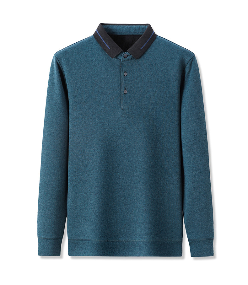 Polo décontracté à revers pour homme 002