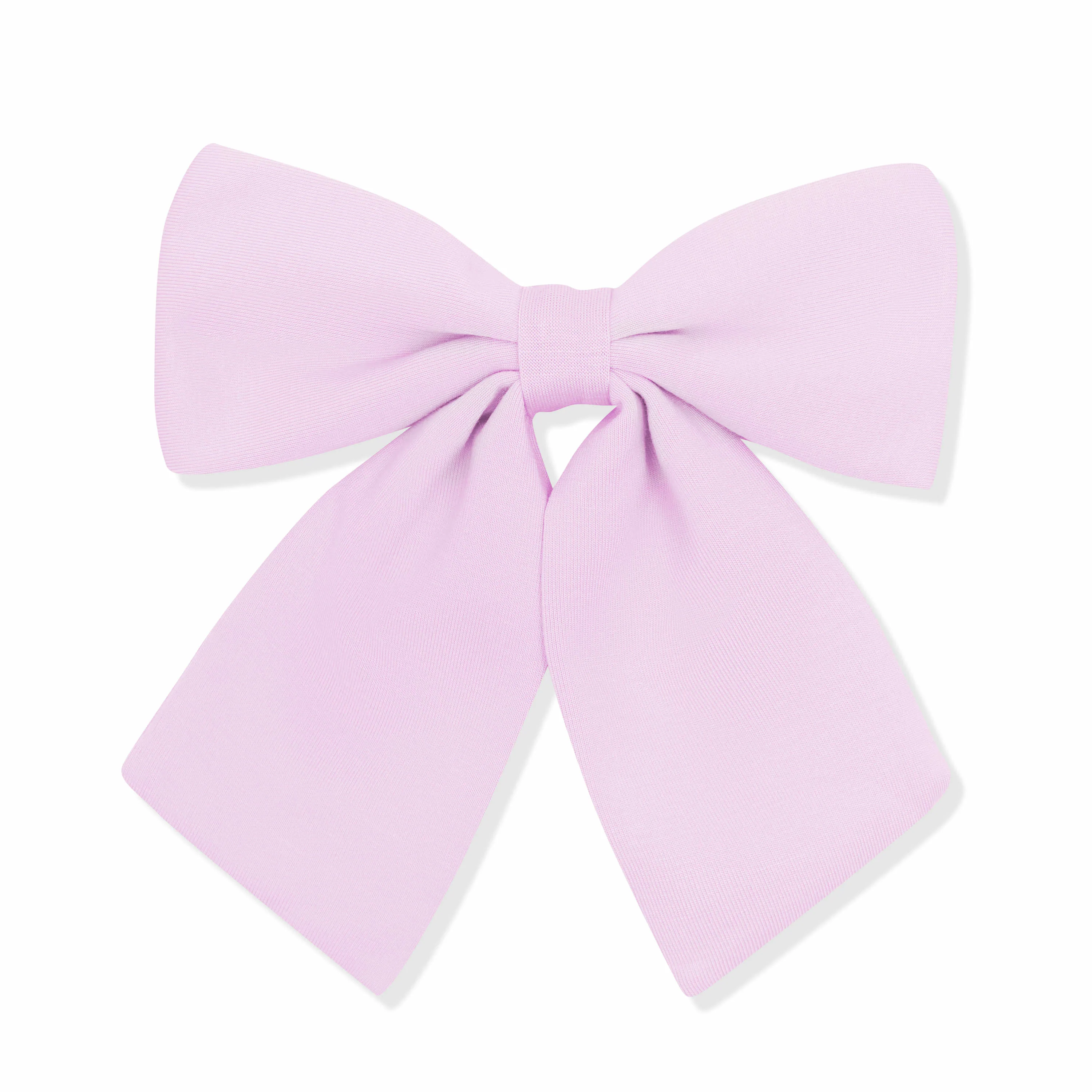 Large Alligator Clip Bow in Thistle