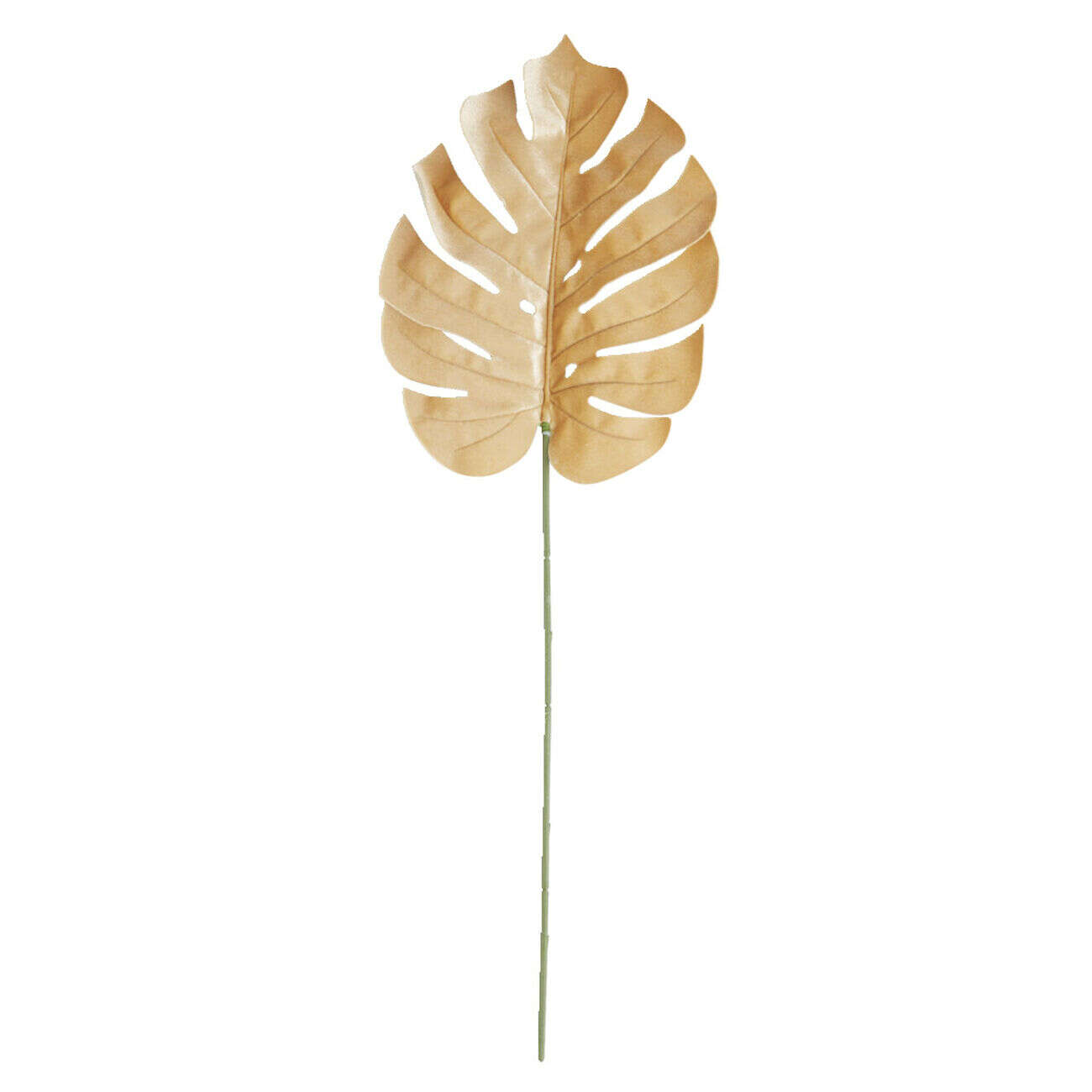 Fleur tige monstera jaune H70cm