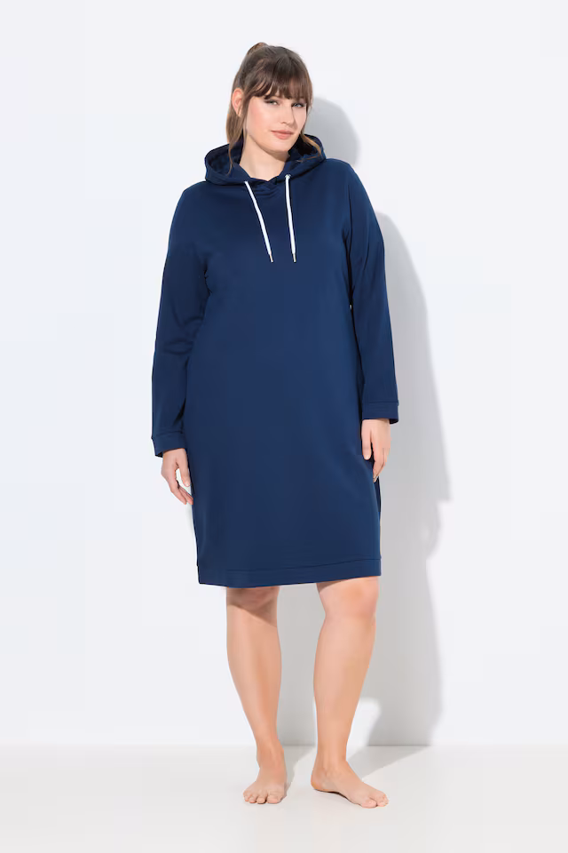 Loungewear Hooded Sweatshirt Dress