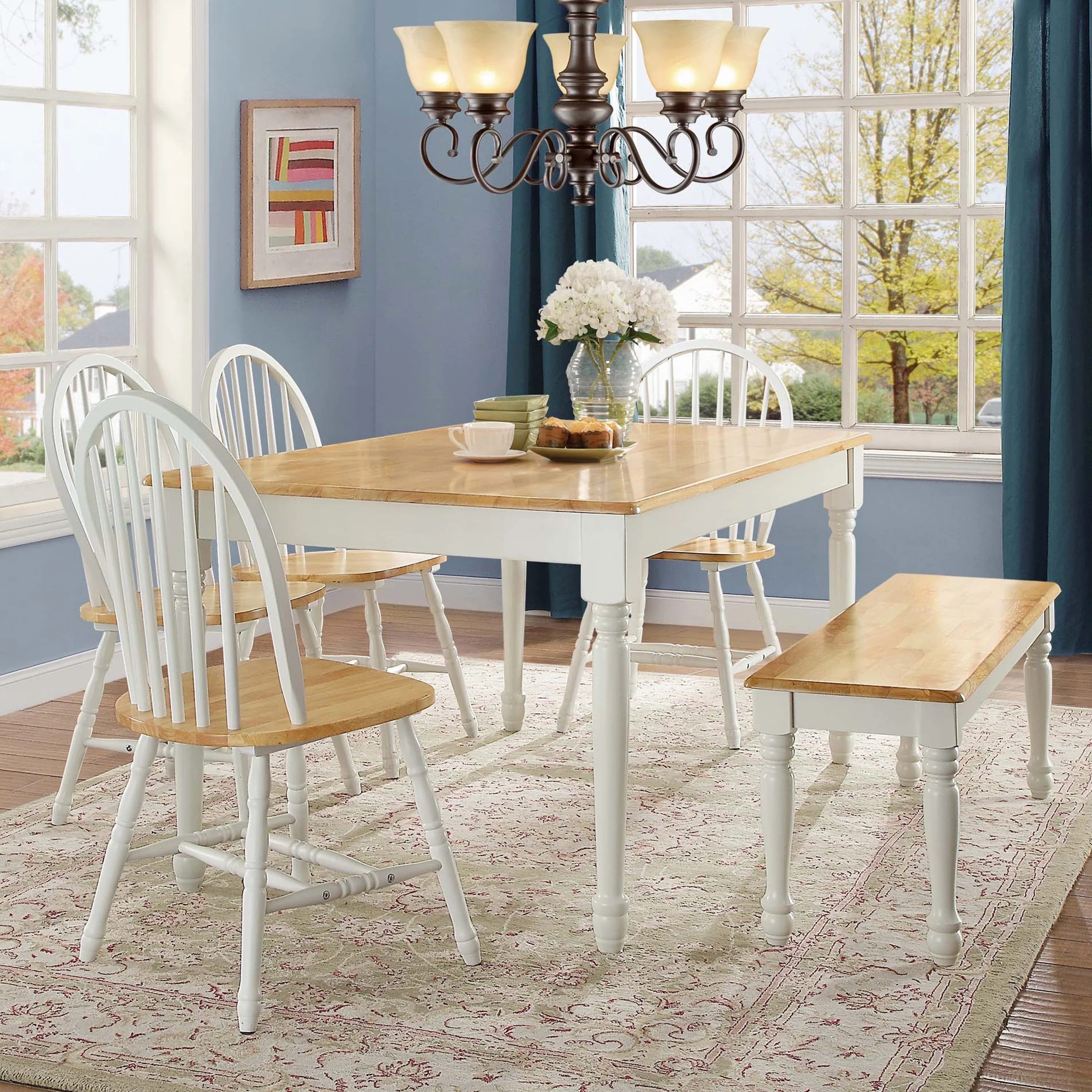 Better Homes and Gardens Autumn Lane Farmhouse Dining Table (Table only)