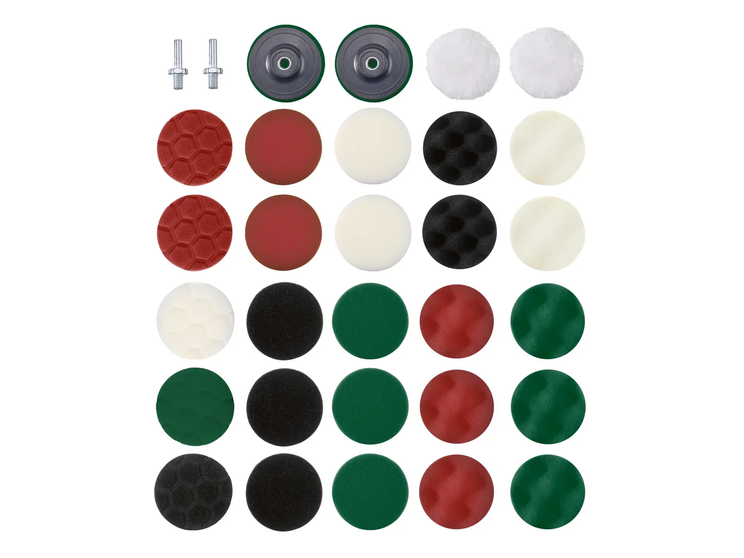 PARKSIDE Kit de polissage et d'ponge, 31 pices