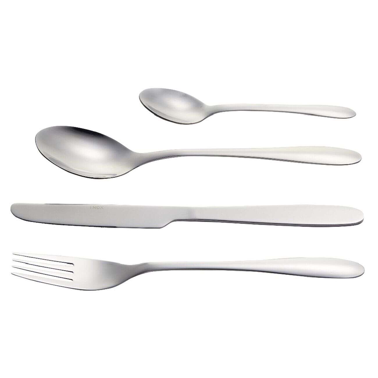 Ménagère inox basique 24 pièces