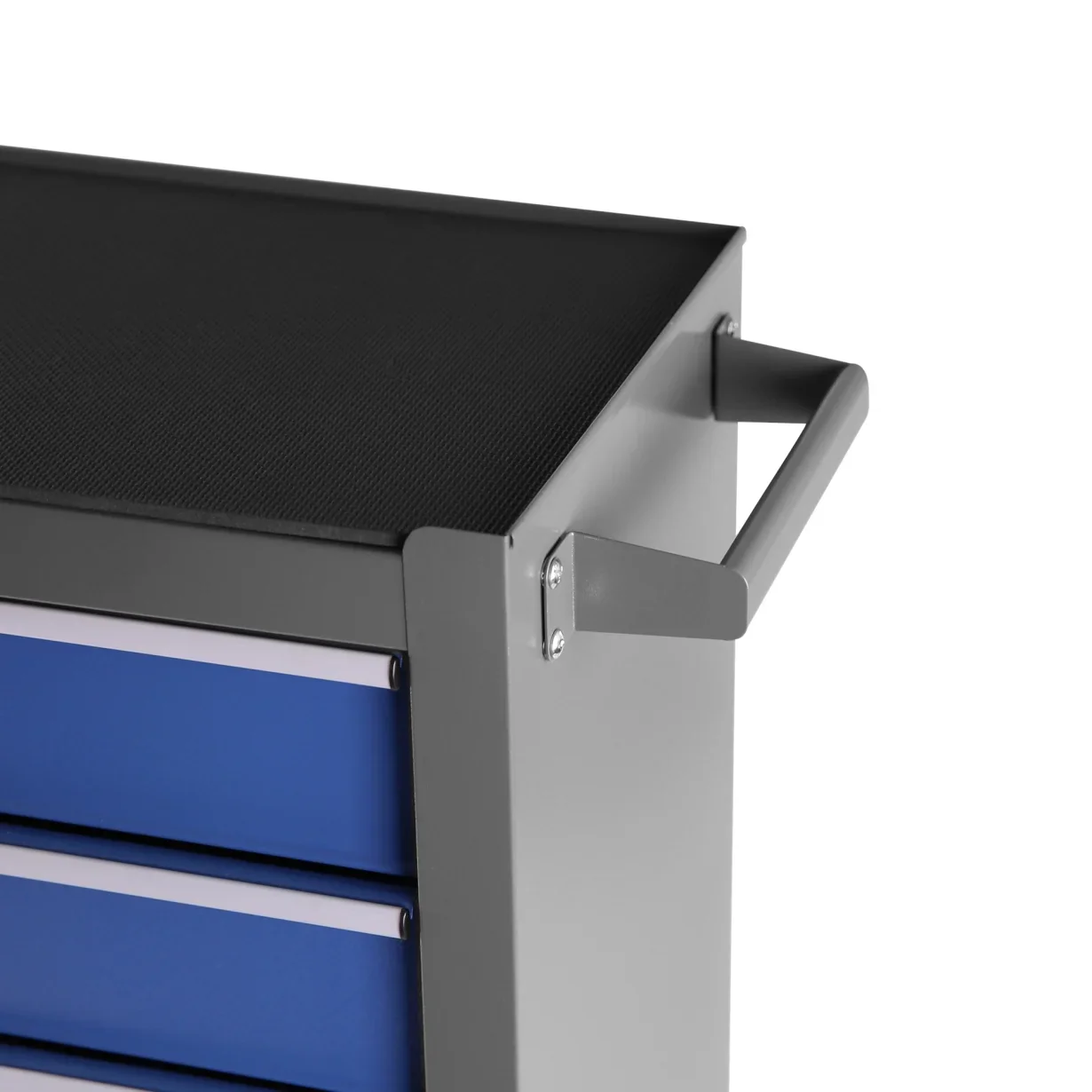 Rolling Tool Box With 5-Drawers, tool Chest with wheels with Keyed Locking System and Drawer, Liners, Tool Caet with Link Buckle and can be Combined to Large Cabinet Set, for Warehouse, Garage