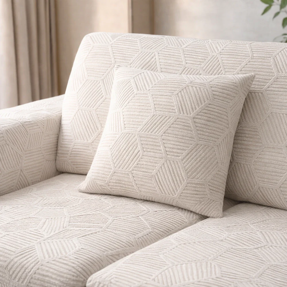 Honeycomb Pattern Water-resistant Pillow