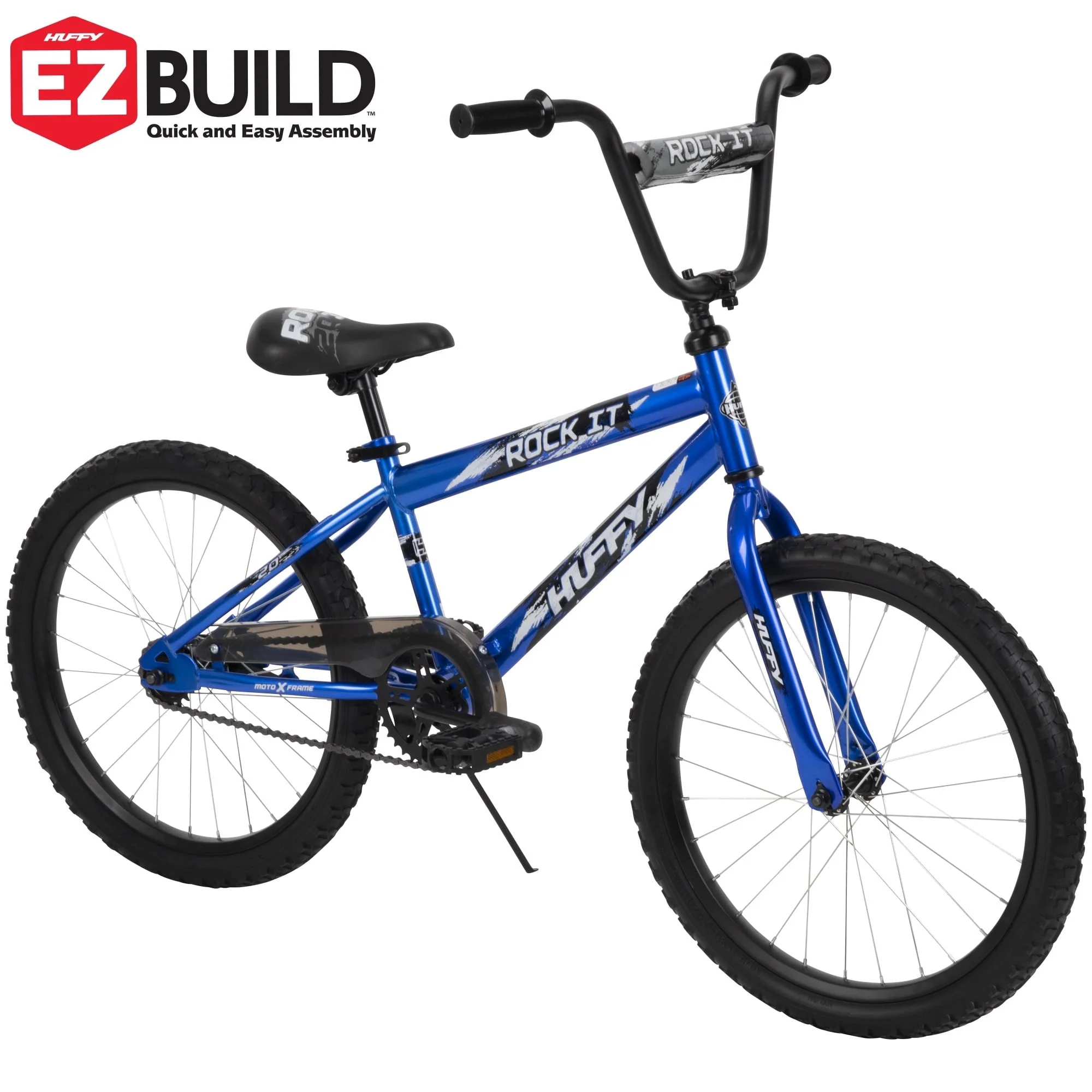 20 in Rock It Kids Bike for Boys Ages 5 and up, Child, Royal Blue Image 4