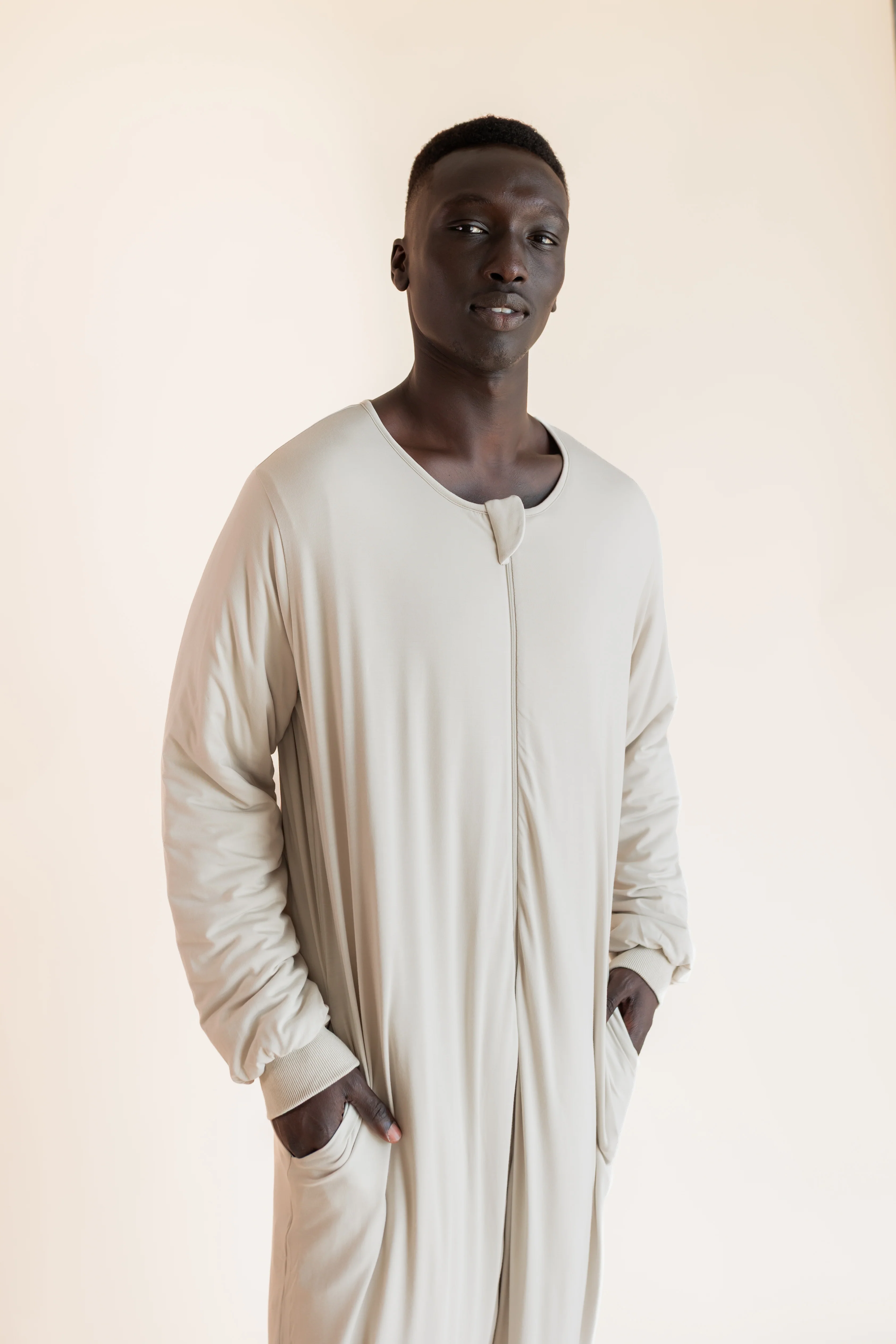 Long Sleeve Adult Sleep Bag Walker in Oat
