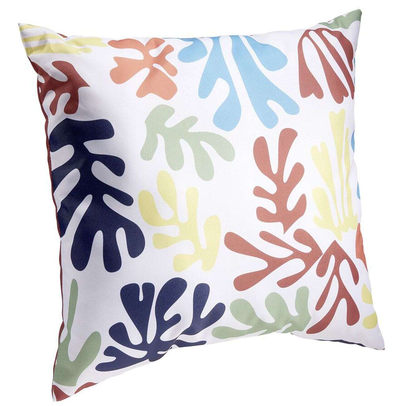 Coussin d'extérieur déperlant motif matisse multicolore 40x40cm