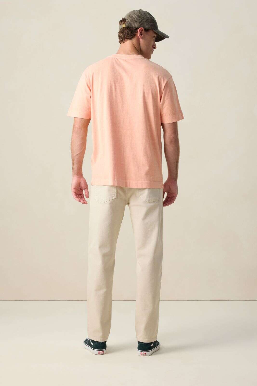 Lichtoranje boxy T-shirt