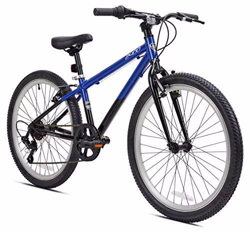 Kent International 24 Kent 2400 Mountain Bike, Black/Blue