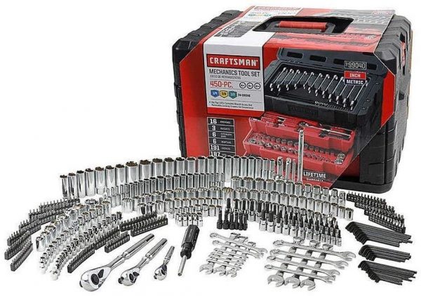 Coffret d'outils de mécanicien Craftsman de 450 pièces